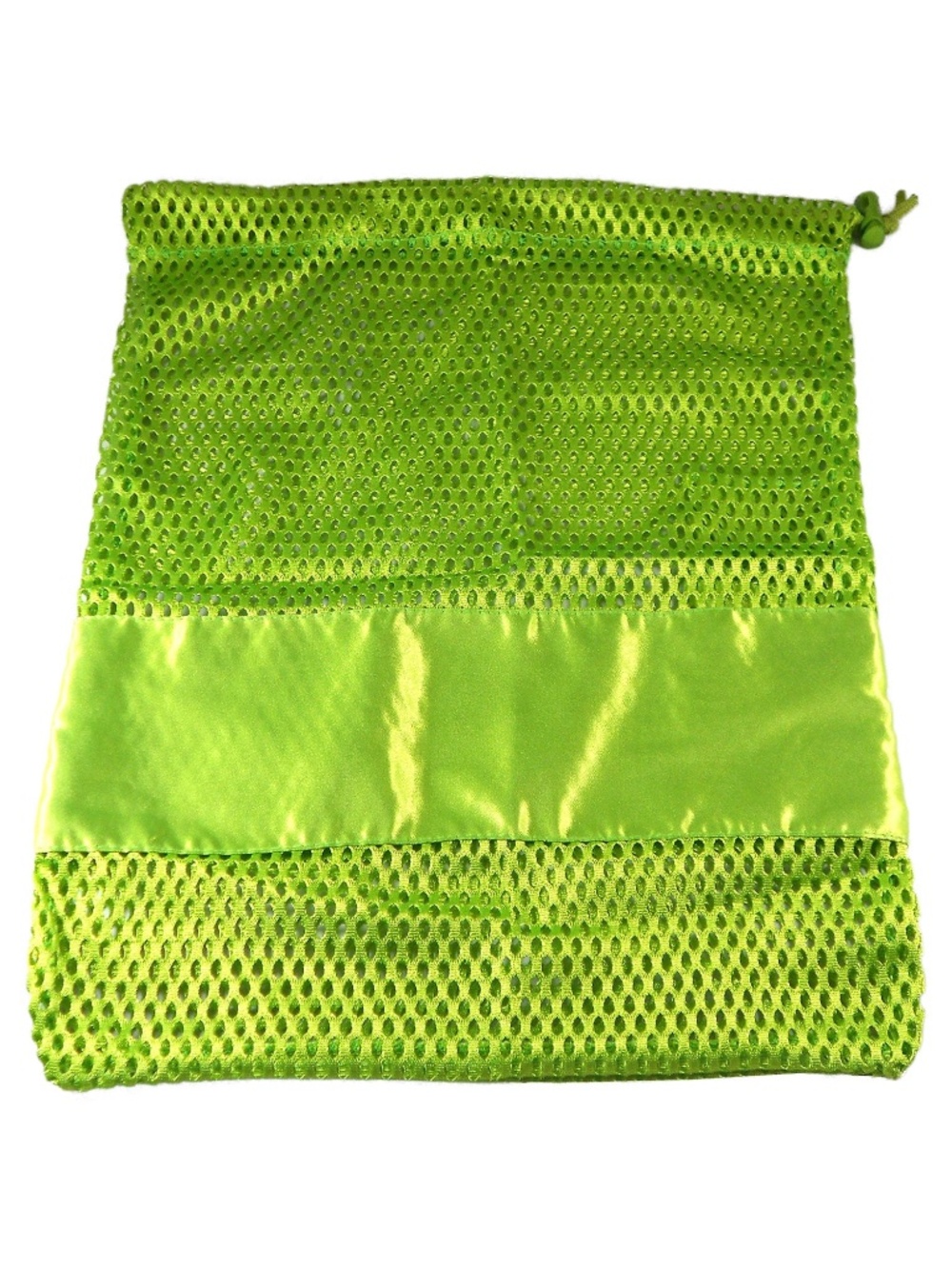 Pillows for Pointes Mesh "Pillowcase" Shoe Bag - Lime Green - 13x16 inch